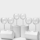 Набор бокалов для вина SYMÉTRIE, 580 мл, хрустальное стекло, 6 шт - фото 9727379