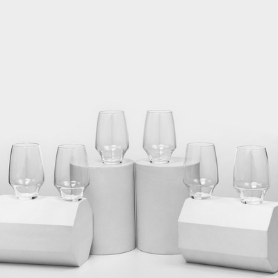 Стаканы Chef&Sommelier OPEN UP, 350 мл, набор 6 шт., хрустальное стекло, прозрачные