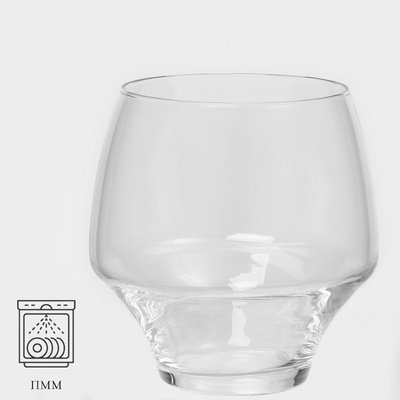 Стаканы для виски Chef&Sommelier OPEN UP, 380 мл, набор 6 шт., хрустальное стекло, прозрачные