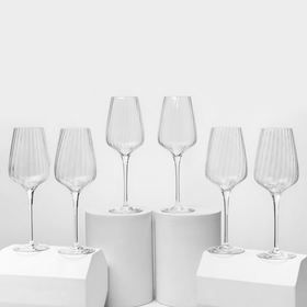 Набор бокалов для вина SYMÉTRIE, 450 мл, хрустальное стекло, 6 шт