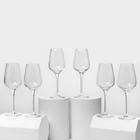 Набор бокалов для вина SYMÉTRIE, 350 мл, хрустальное стекло, 6 шт - фото 9727423