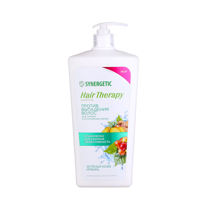 

Шампунь-бальзам SYNERGETIC "Hair Therapy" против выпадения волос, 900 мл