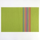 Салфетка сервировочная на стол «Спектр», 45×30 см, цвет зелёный - Фото 2
