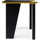 Компьютерный стол Алид ЛДСП, черный/желтый 77x115,5x73,5 см - Фото 3