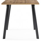 Стол деревянный Тринити Лофт металл, дуб вотан/черный 80x140x75 см - Фото 3