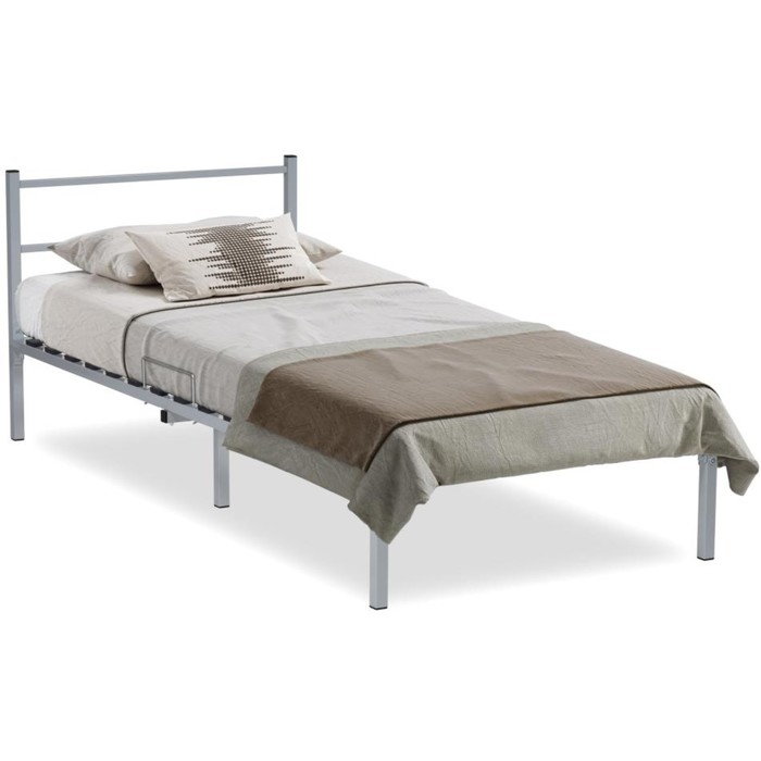 Кровать Фади металл, серый 800х2000 - Фото 1