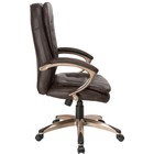 Кресло для руководителя Palamos пластик/экокожа, коричневый 63x72x104 см 10507635