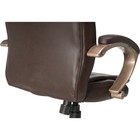 Кресло для руководителя Palamos пластик/экокожа, коричневый 63x72x104 см 10507635