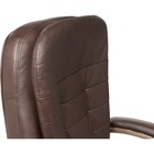 Кресло для руководителя Palamos пластик/экокожа, коричневый 63x72x104 см 10507635