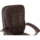 Кресло для руководителя Palamos пластик/экокожа, коричневый 63x72x104 см 10507635