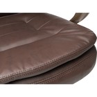 Кресло для руководителя Palamos пластик/экокожа, коричневый 63x72x104 см 10507635