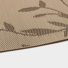 Салфетка сервировочная на стол Доляна «Росток», 45×30 см, бежевая - Фото 3