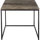 Журнальный стол Гидра металл, дуб рошелье/черный 60x60x52 см 10507665