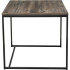 Журнальный стол Гидра металл, дуб рошелье/черный 60x60x52 см 10507665