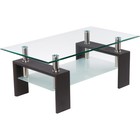 Журнальный стол CT1-052 ЛДСП/металл, венге 60x110x45 см 10507676