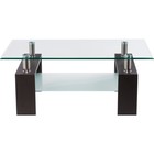 Журнальный стол CT1-052 ЛДСП/металл, венге 60x110x45 см 10507676