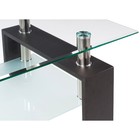 Журнальный стол CT1-052 ЛДСП/металл, венге 60x110x45 см 10507676