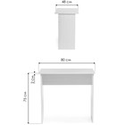 Компьютерный стол Kiwi ЛДСП, венге 80x48x75,5 см 10507794