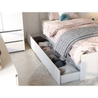 Кровать Валенсия белый текстурный/ЛДСП 900х2000 - Фото 10