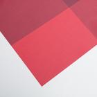 Салфетка сервировочная на стол «Настроение», 45×30 см, цвет красный - Фото 2