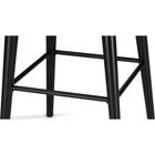 Стул барный Гангток крутящийся изумруд, металл/велюр, черный/зеленый 36x36x64 см 10509302