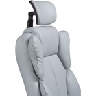 Кресло для руководителя Baron металл/экокожа, хром/серый 64x64x127 см - Фото 8