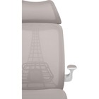 Компьютерное кресло Lokus пластик/сетка, белый/серый 66x65x114 см 10509426