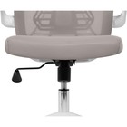 Компьютерное кресло Lokus пластик/сетка, белый/серый 66x65x114 см 10509426