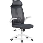 Компьютерное кресло Lokus пластик/сетка, белый/серый 66x65x114 см - фото 110624811
