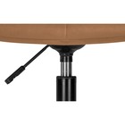 Кресло компьютерное «Честер», на колёсиках, 490×600×840 мм, цвет чёрный/кирпичный - Фото 9