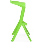 Стул барный Mega пластик, зеленый 50x43x80 см 10509442