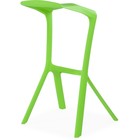 Стул барный Mega пластик, зеленый 50x43x80 см 10509442