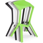 Стул барный Mega пластик, зеленый 50x43x80 см 10509442