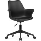 Компьютерное кресло Tulin пластик/экокожа, черный 60x60x83 см - фото 110624841