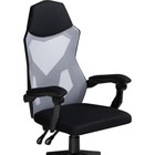 Кресло игровое Torino пластик/ткань, черный 58x60x114 см - Фото 6