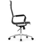 Компьютерное кресло Reus pu металл/экокожа, хром/черный 55x67x107 см - Фото 4