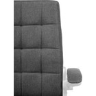 Компьютерное кресло Elga пластик/ткань, белый/серый 63x59x96 см - Фото 9