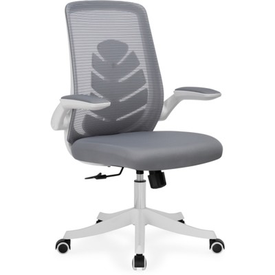 Компьютерное кресло Jimi пластик/сетка, белый/серый 68x59x100 см