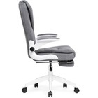 Компьютерное кресло Mitis пластик/ткань, белый/серый 62x64x103 см - фото 123119912