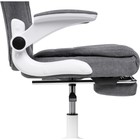 Компьютерное кресло Mitis пластик/ткань, белый/серый 62x64x103 см - фото 123119916