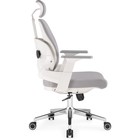 Кресло игровое Hiba металл/ткань, серый/серый 65x62x108 см - фото 121969643