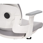 Кресло игровое Hiba металл/ткань, серый/серый 65x62x108 см - фото 121969647