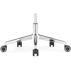 Кресло игровое Hiba металл/ткань, серый/серый 65x62x108 см - фото 121969649