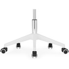 Компьютерное кресло Zarius пластик/ткань, серый/белый/серый 58x58x83 см - фото 121969658