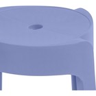 Табурет Bovel пластик, синий 36x36x45 см - Фото 4