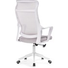 Компьютерное кресло Rino сетка, белый/серый 66x70x116 см - Фото 5