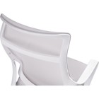 Компьютерное кресло Rino сетка, белый/серый 66x70x116 см - Фото 8