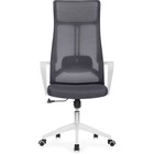 Компьютерное кресло Tilda сетка, белый/темно-серый 65x60x118 см - Фото 3