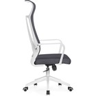 Компьютерное кресло Tilda сетка, белый/темно-серый 65x60x118 см - Фото 4