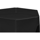 Табурет Korner пластик, черный 36x42x46 см - Фото 6